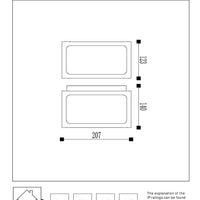 Lucide LED Außenwandleuchte Käfig mit E27 Fassung und IP44 Bewertung