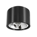 Spectrum LED Deckenstrahler CHLOE GU10 AR111 Schwarz rund IP20 Aluminiumgehäuse für den Innenbereich