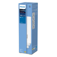 Philips CorePro LED PLT HF 9W 3000K GX24q-3 frosted lamp, 990 lumens, 120° beam, CRI 82, 30000h lifetime