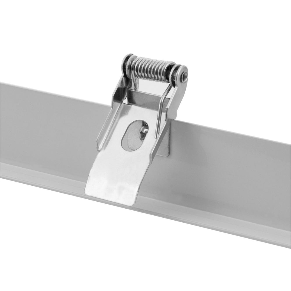 LED-Panel 60x60cm mit weißem Rahmen, IP20, 220-240V AC, 613x613mm