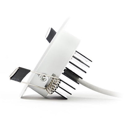 LCB LED Einbaustrahler 3W schwenkbar 4000K Philips Chip 220-240V IP20 dimmbar CE RoHS