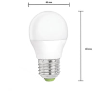 LED-Lampe dimmbar - E27 Fassung - 6W ersetzt 42W - Tageslicht 6000K