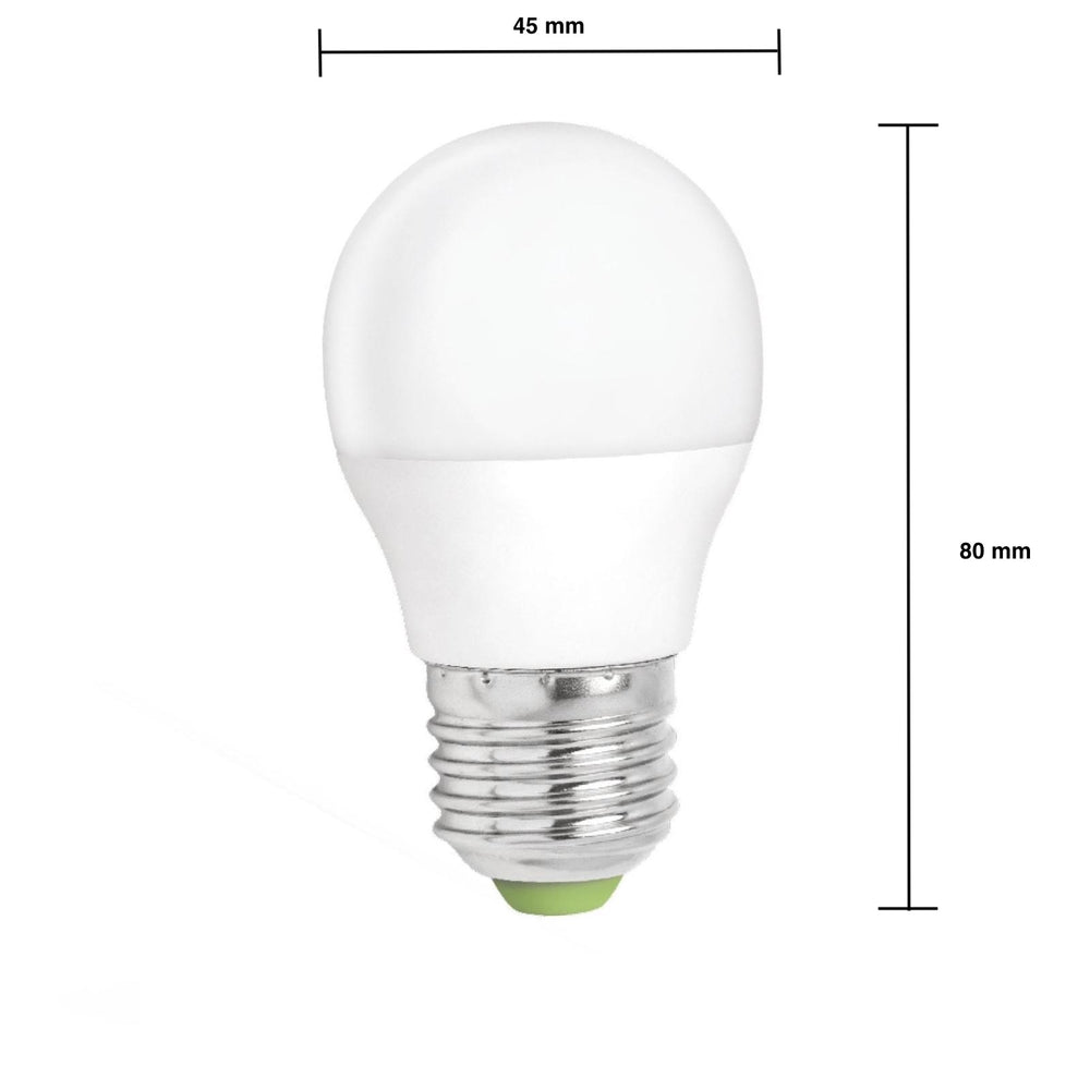 LED-Lampe dimmbar - E27 Fassung - 6W ersetzt 42W - Tageslicht 6000K