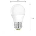 LED-Lampe dimmbar - E27 Fassung - 6W ersetzt 42W - Tageslicht 6000K