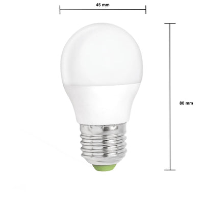 Spectrum LED lamp E27 dimmable 6W replaces 42W 6000K daylight 520 lumens spherical bulb