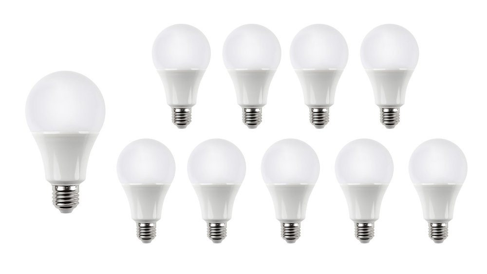Modee E27 LED bulb A60 10.5W 3000K 1521 lumen non-dimmable 10-pack