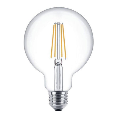 LCB LED-Filamentlampe dimmbar XL-Globus E27 6W ersetzt 60W 2700K warmweiß