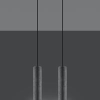 LED hanglamp beton LUVO by Sollux Lighting with E27 fitting 220-240V