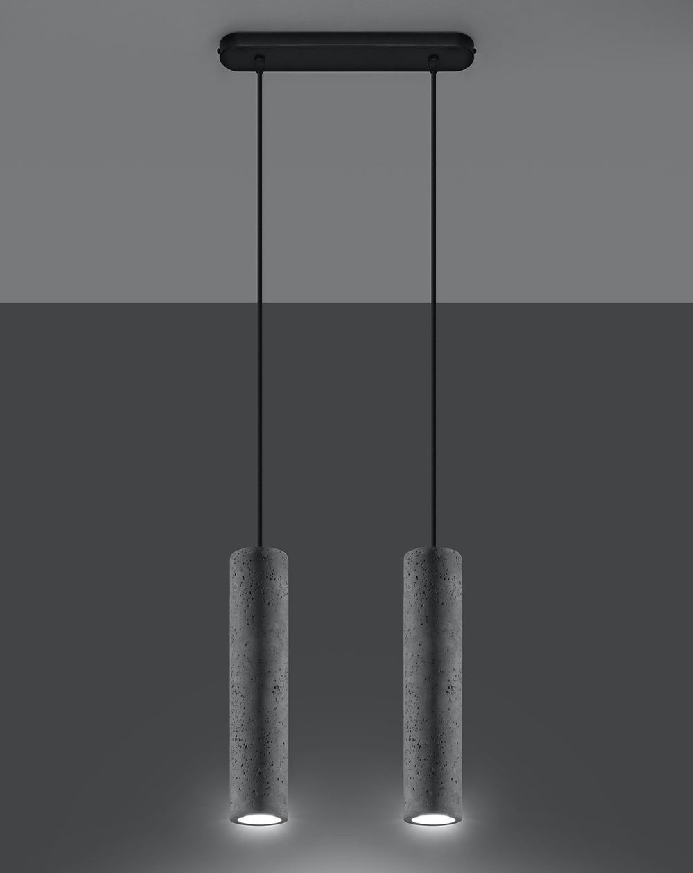 LED hanglamp beton LUVO by Sollux Lighting with E27 fitting 220-240V