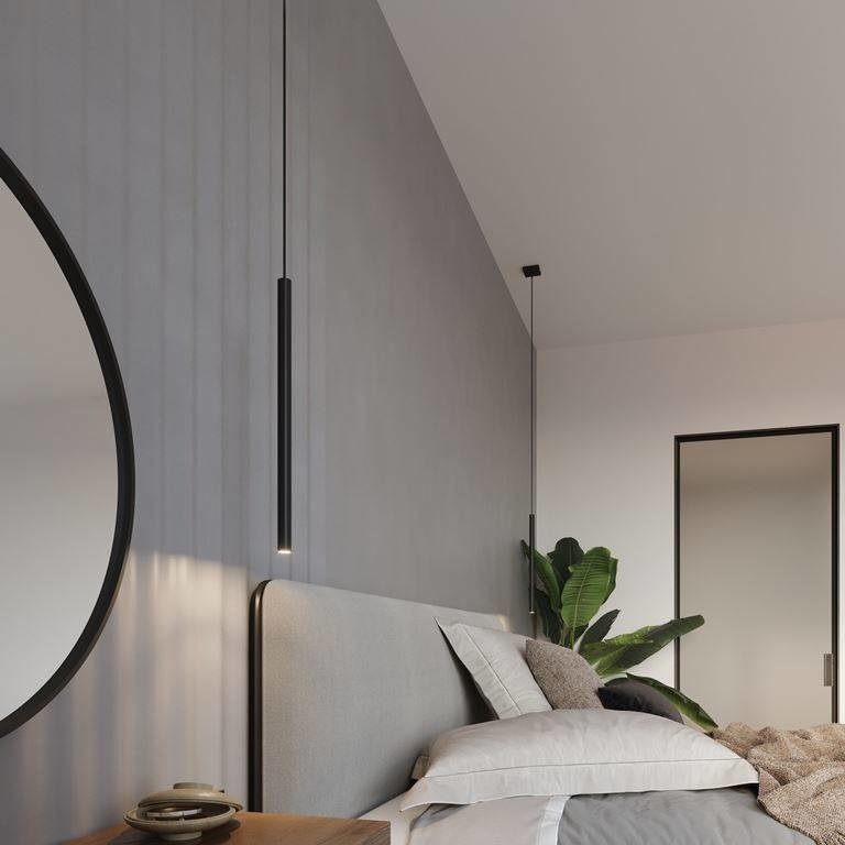 Sollux Lighting LED hanglamp zwart pastelo with G9 socket and 50W power
