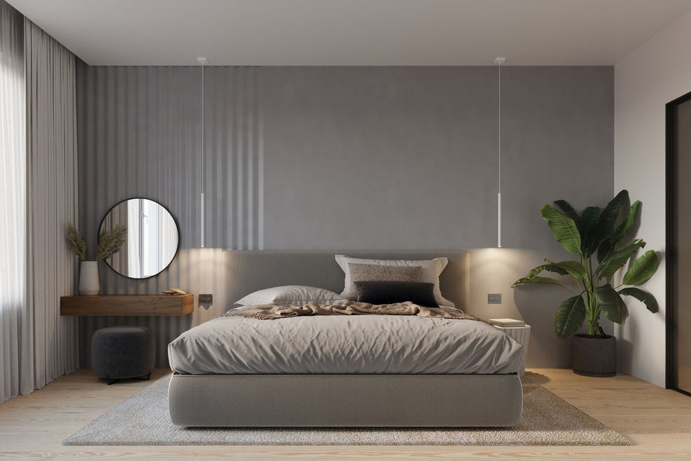 LED pendant lamp white PASTELO - 3 x G9 base with aluminum finish