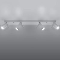 Sollux Lighting LED plafondspot 4x GU10 220-240V mat goud