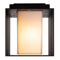 Lucide LED-Außenwandleuchte Exeter Schwarz E27 IP54 220V 50W flimmerfrei