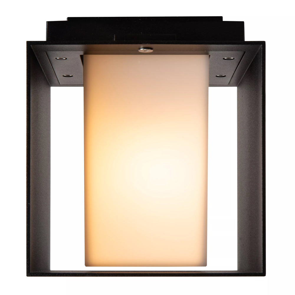 Lucide LED-Außenwandleuchte Exeter Schwarz E27 IP54 220V 50W flimmerfrei