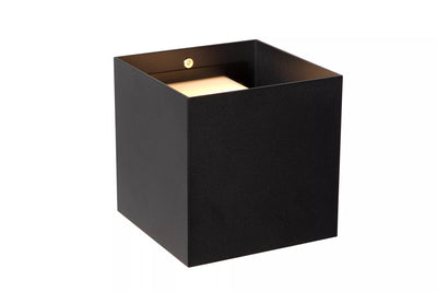 Lucide EXETER Außenwandleuchte Schwarz E27-Fassung IP54 Aluminiumgehäuse langlebiges Design