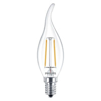 Philips CorePro LED-Kerze E14 Filamentlampe 250 Lumen 2700K nicht dimmbar klare Ausführung