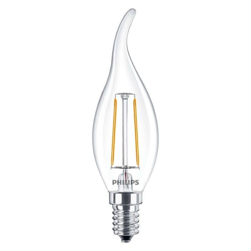 Philips CorePro LED-Kerze E14 Filamentlampe 250 Lumen 2700K nicht dimmbar klare Ausführung