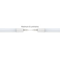 Spectrum LED Luminaire 150cm 45W 4000K IP65 5150 lumens ceiling or suspended mounting White