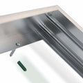 LED-Panel Aluminium Silber 120x60cm Rahmen mit Philips Chip