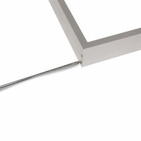 LED-Panel Aluminium Silber 120x60cm Rahmen mit Philips Chip