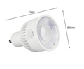 Led-Spot GU10 6W 550 Lumen RGB+CCT MIBOXER dimmbares Licht