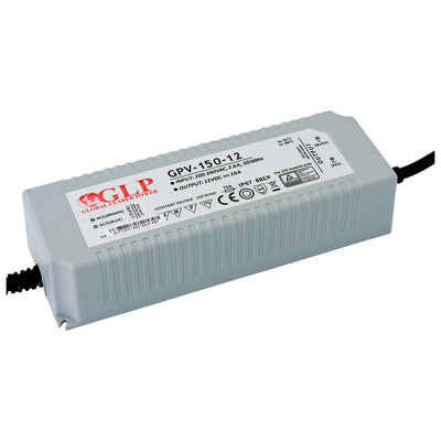 GLP LED power adapter 24V 150W 6.25A IP67 waterproof
