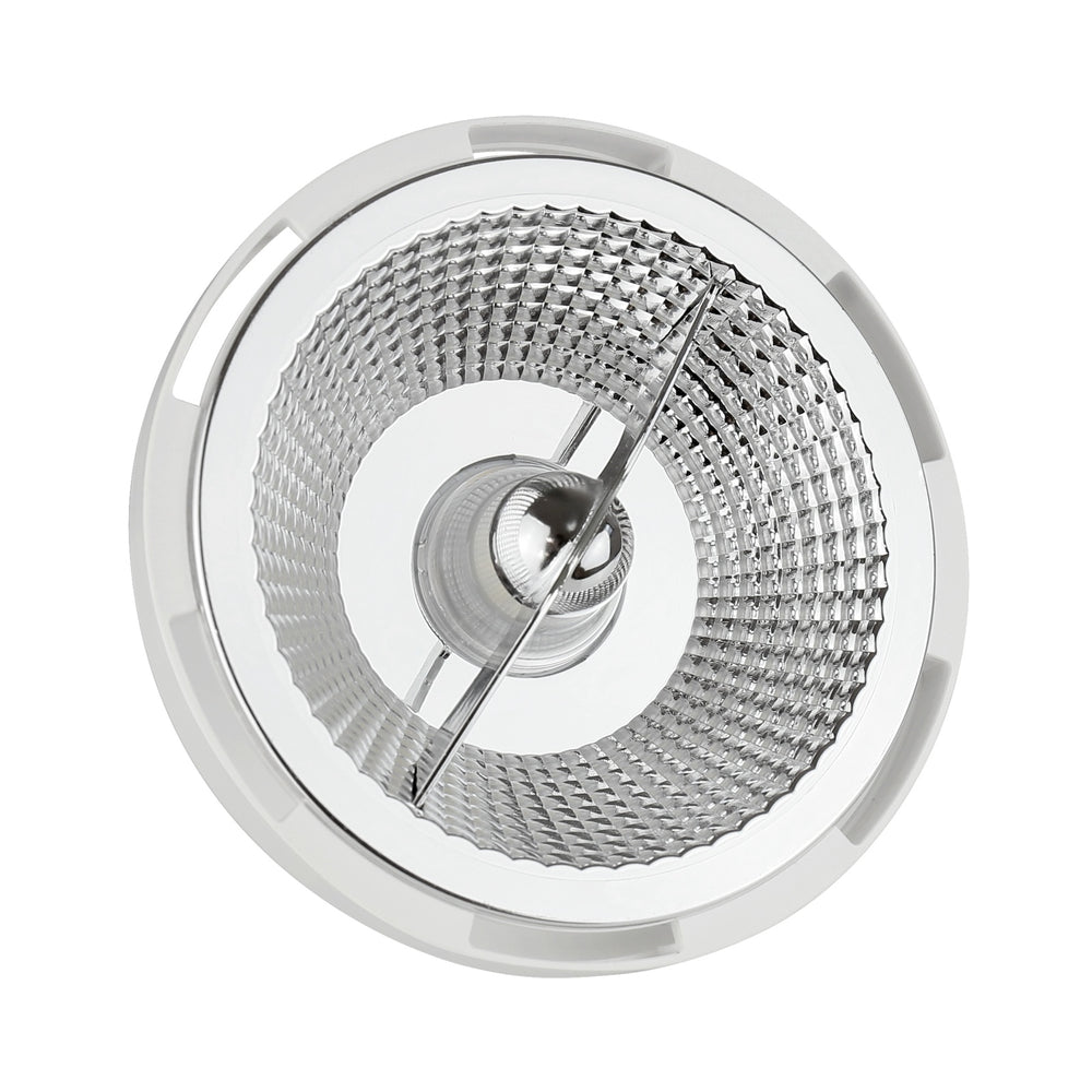 Spectrum GU10 AR111 LED spot, 12W 3000K, replaces 70W, 20° beam angle, CE RoHS certified