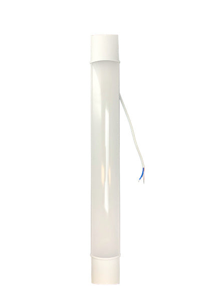 Spectrum LED batten 60cm, 18W 230V, 3000K warm white, 2100 lumens, 120° beam, IP20 White housing
