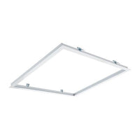 LED-Panel 60x60cm mit weißem Rahmen, IP20, 220-240V AC, 613x613mm
