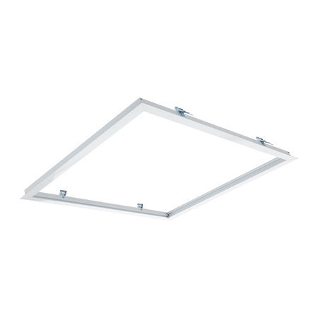 LCB LED Panel Einbaurahmen 60x60cm Weiß, Aluminium, IP20, 220-240V, CE RoHS zertifiziert