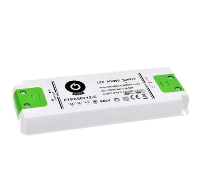 GLP LED Netzteil Adapter 24V 50W 2.08A, dimmbarer Treiber für 24V LED Beleuchtung, IP20 CE RoHS