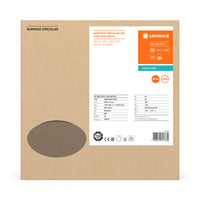 LED-Bulkhead Aufbau rund Ø250 Weiß, 13W 960 Lumen, 4000K, IP44