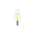 Philips LED-Kerzenlampe 2,5W E14 B35 Klarglas, dimmbar WarmGlow 2200K-2700K 340 Lumen CRI 90