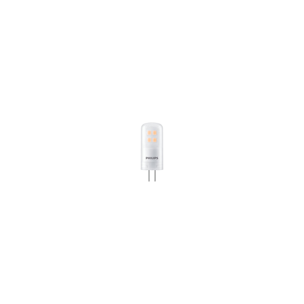 Philips CorePro LEDcapsule G4 2.1W 12V 2700K Warm White 210 lumens dimmable 20W replacement