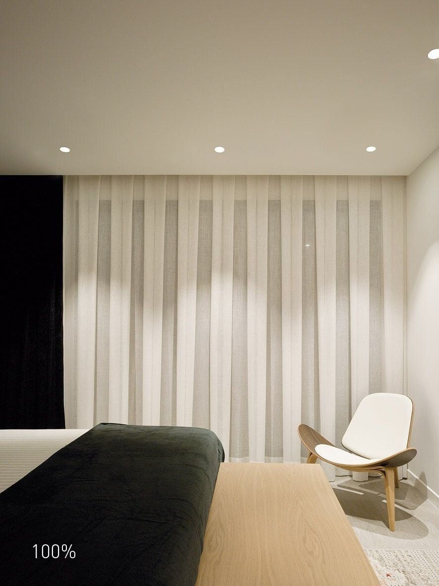 LED Einbaustrahler 85mm IP65 schwarz 5W dim to warm für das Badezimmer