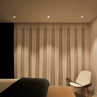 LED Einbaustrahler 85mm IP65 schwarz 5W dim to warm für das Badezimmer
