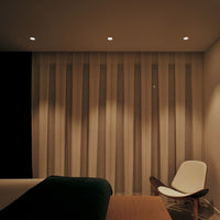 LED Einbaustrahler 85mm IP65 schwarz 5W dim to warm für das Badezimmer