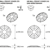 LED Highbay Gen 5 Schwarz Aluminium 150W 4000K 26700 Lumen IP66 1-10V dimmbar 110D