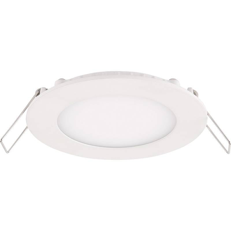 LCB LED Einbauspot rund Aluminium 10.5W 3000K warmweiß IP20 CRI 80 Ausschnitt 74mm 220-240V CE RoHS