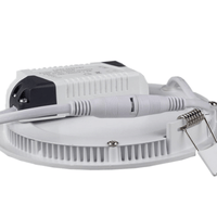 lcb led runder Aluminium Einbaustrahler 3W ersetzt 25W 3000K warmweißes Licht