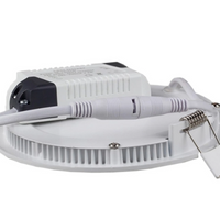 LCB LED recessed spot round aluminium 10.5W 3000K warm white IP20 CRI 80 cutout 74mm 220-240V CE RoHS