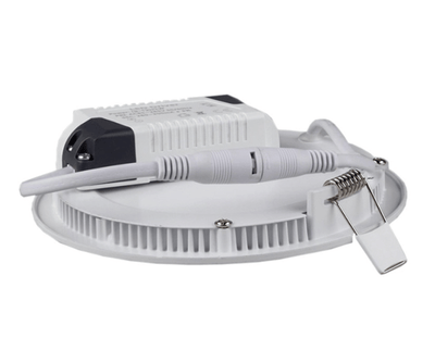 LED-Einbaustrahler rund Aluminium 3W ersetzt 25W 3000K warmweißes Licht