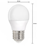 Spectrum LED E27 Glühbirne 1W ersetzt 10W 6000K kaltweiß 90 Lumen nicht dimmbar 230V 270° Abstrahlwinkel