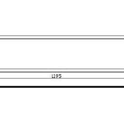 LED-Rückwandpaneel 120x30cm 36W 3960 Lumen 4000K kaltweiß UGR22 opal 5 Jahre Garantie