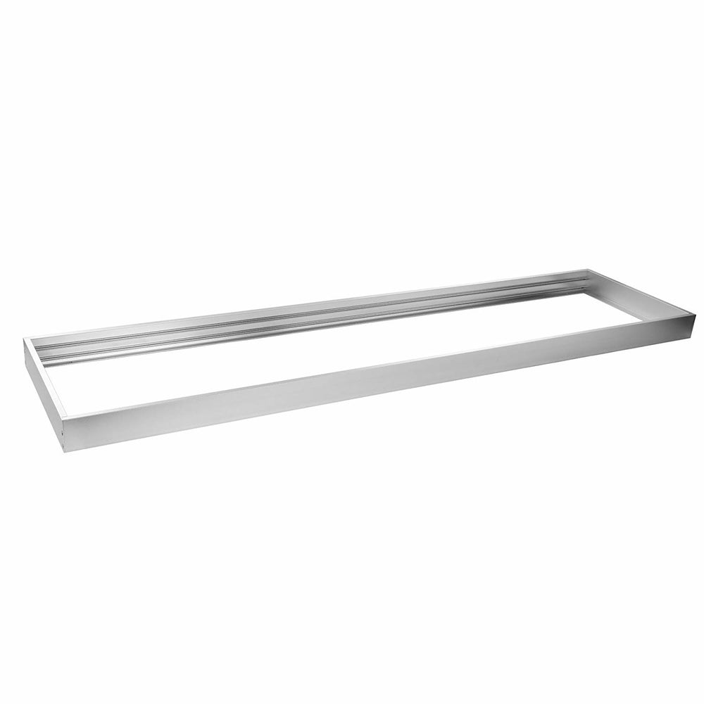 LED-Panel Aluminium Silber 120x60cm Rahmen mit Philips Chip