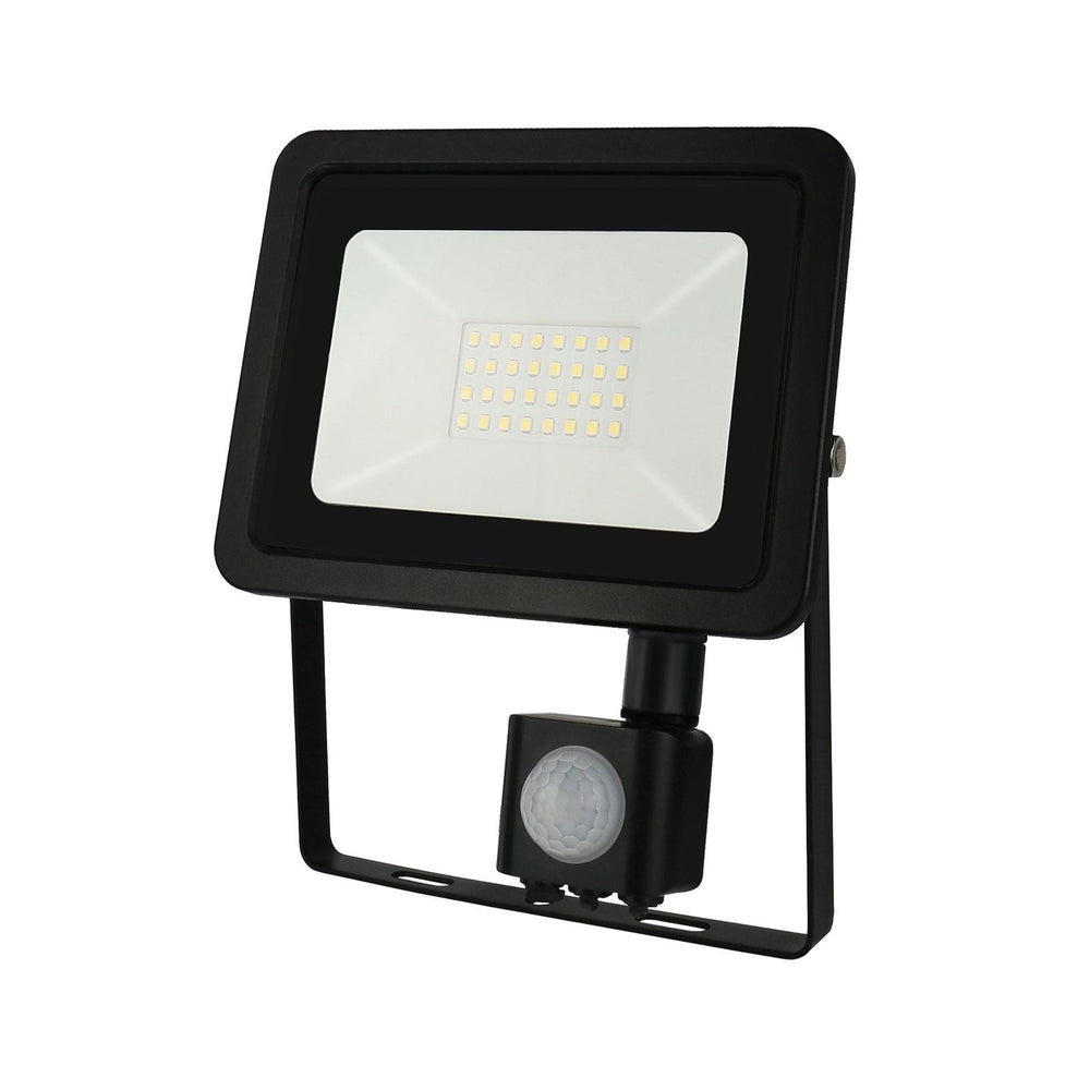 Spectrum LED floodlight with sensor 30W IP44 optional light color 3-year warranty
