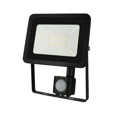 Spectrum LED floodlight with sensor 20W IP44 optional light color