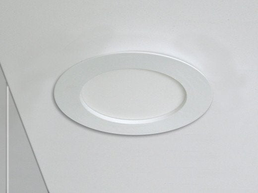 lcb led runder Aluminium Einbaustrahler 3W ersetzt 25W 3000K warmweißes Licht