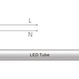 Spectrum LED Röhre T8 18,5W 200lm kaltweiß 120cm ersetzt 36W - energieeffiziente Beleuchtung für Arbeitsräume und Büros