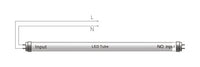 LCB LED T8 Tube 120cm 18W 3040 lumens 3000K Warm White EM Mains Replacement for 36W, CRI 80, IP20, 5 Year Warranty